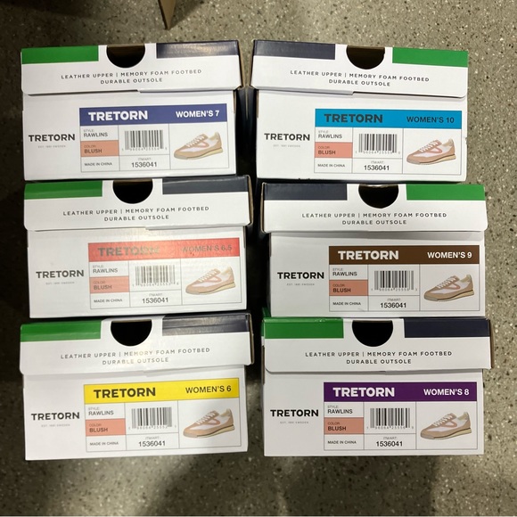 NIB Tretorn Rawlins 2 Womens Sneakers - Blush - Picture 6 of 6